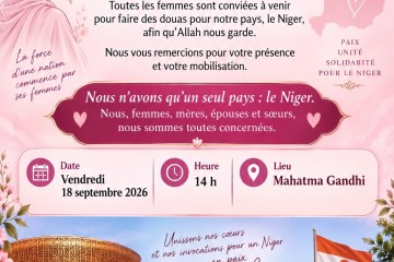 Grand prêche pour la paix et la tranquillité du pays