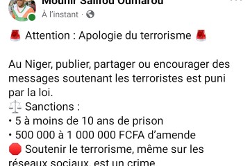 Apologie du terrorisme
